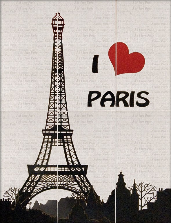 I Love Paris 885x1190 D6/G