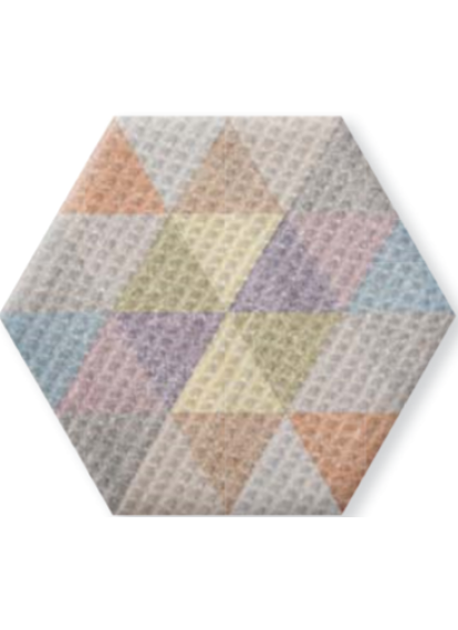 Плитка КЕРАМОГРАНІТ 346x400x8,5 R Rainbow Mix сорт S