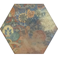 R Hexagon Zuriza Mix 346x400x8,5 Плитка КЕРАМОГРАНІТ  сорт S
