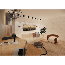 Aurora Gold Matte 295x595  Плитка КЕРАМОГРАНІТ ректиф.  сорт S