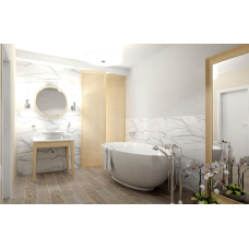 Carrara Azul Polished  295x595  Плитка КЕРАМОГРАНІТ полір. сорт S