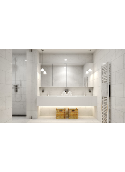 Плитка КЕРАМОГРАНІТ полір. 295x595 PK Praia Carrara Polished сорт S