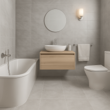 PK Praia Grey Polished 295x595 Плитка КЕРАМОГРАНІТ полір.   сорт S