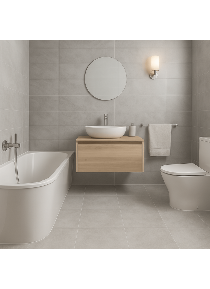 Плитка КЕРАМОГРАНІТ полір. 295x595 PK Praia Grey Polished сорт S