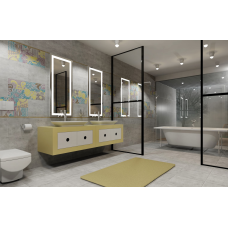 Cement Pattern Mix 295x595 Плитка ректиф.  сорт 1