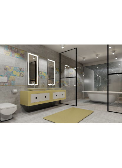 Плитка ректиф. 295x595 Cement Pattern Mix сорт 1