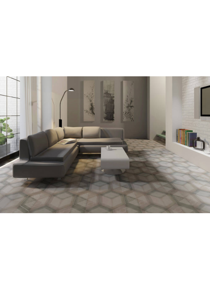 Плитка КЕРАМОГРАНІТ 346x400x8,5 R Paris Mix сорт S