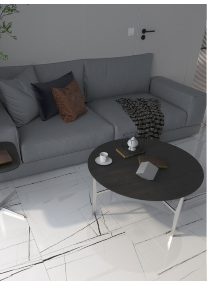 Плитка КЕРАМОГРАНІТ полір. 600x600x9 PK Front W сорт S