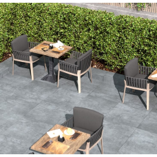 Beton Anthracite 600x600x20 Плитка КЕРАМОГРАНІТ ректиф. сорт S