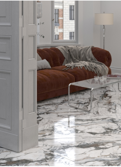 Плитка КЕРАМОГРАНІТ полір. 600x600x9 PK Oceania GR сорт S