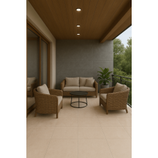 PAV Praia Crema 600x600x20 Плитка КЕРАМОГРАНІТ ректиф.  сорт S