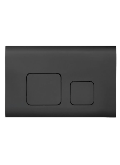 Комплект пластикових кнопок керування Matte black Nomi 097-F 25х16.5 cm