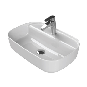 Aqua 60x40 cm умывальник накладной для столешницы