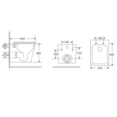  Nomi Figura Tornado унитаз подвесной из керамики
